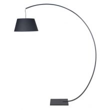 Celia lampa podłogowa czarna 1x60W E27 230V